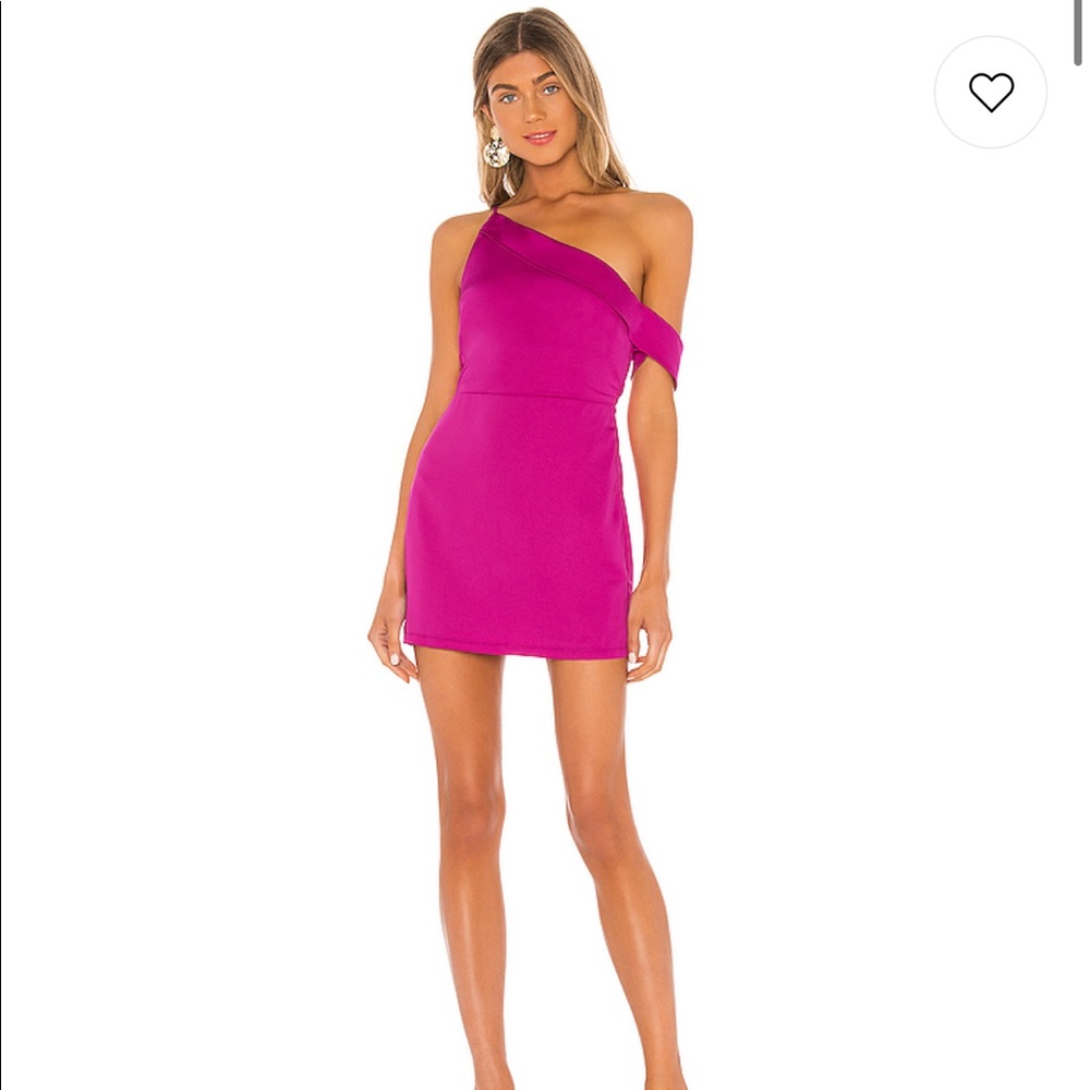 Superdown asymmetric dress